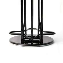 Koffie capsule rek, thee capsule opslagrek, 360 graden draaibaar rek, metalen displayrek met grote capaciteit - CP007 koffiecapsulerek 4 rijen 40 recht draaibaar - Bekijken 4