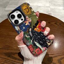 Funda protectora suave de alta calidad con orificios grandes, resistente a golpes. Compatible con los modelos phone 17, 16, 15, 14, 13, 12 y 11 Plus Pro. Disponible en negro clásico, morado, gris y blanco. Ideal para Halloween y Acción de Gracias. QY39 - Blanco - Ver 3