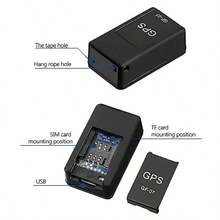 Rastreador GPS para vehículos, dispositivo de rastreo GPS magnético portátil y en tiempo real, con cobertura global completa para localizar automóviles, niños, perros, motocicletas. Sin suscripción requerida - Multicolor - Ver 12