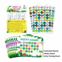 Toilet Training Sticker Reward Chart For Children - Boys And Girls - Potty Training - Birthday Gift - Christmas Gift - Perfect Gift - Gift - Multicolor - View 13