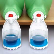 20252 Count Laundry Liquid Detergent Cup Holder Drip Catcher Tray Fabric Softener Drip Catcher Soap Holder Tray Cup Laundry Cup Holder And Drip Tray Laundry Cup Stand Container