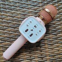 无线蓝牙麦克风、手持麦克风、扬声器一体式手机卡拉OK盒子600mAh