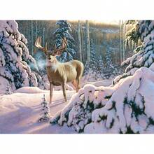 Ceaco - Silver Select - Kinkade - Spirit of - Rompecabezas de 1000 Piezas para Adultos, Rompecabezas desafiante Perfecto para Noches de Juego, tamao Acabado de 26.75x 19.75 - Caminando en un país de las mar - Ver 3