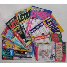 Kit 10 WORD SEARCHES ONLY LETTERS And DIFFICULT LEVEL WITHOUT Repetition - Sách đơn - Xem 3