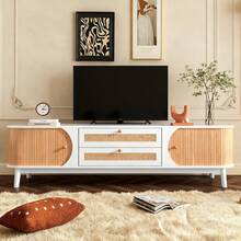 Television Stands & Entertainment Centers - White - View 1