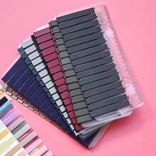 320 buc/pachet, 10 modele, etichete autocolante ultrafine, potrivite pentru corectarea manualelor, indexare, etichetare fișiere, fabricate din plastic PET, rechizite de birou