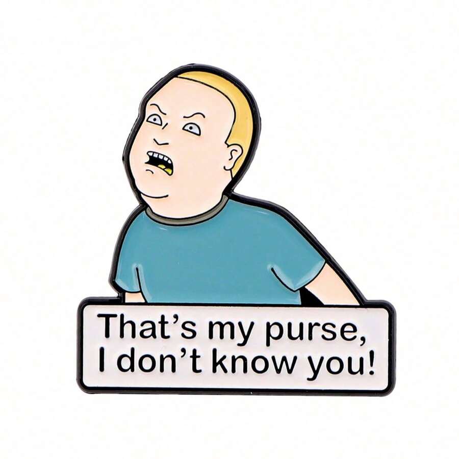 Funny Enamel Pin Lapel Pins Badges On Backpack Women's Brooch Clothes Gift Jewelry Fashion Accessories - NR6902 - Xem 1