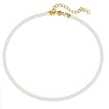 1pc Multi-Layer Minimalist Faux Pearl Necklace, Suitable For Women's Daily And Holiday Wear