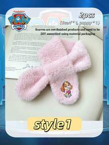 Paw Patrol 1pc Wangwang Team Cartoon Scarf For Winter Warmth, The Best Holiday Gift For Good Friends, Party Atmosphere Decoration, Perfect Party Decoration, Home Decoration Ornaments, Perfect Room Decoration, Christmas Gift, Valentine's Day, Ideal Friend Gift Suitable For Birthday Celebrations, Souvenirs Women's Souvenir,Cute Aesthetic, Valentine Day, Gifts, Decorations, Home Decor,Valentines Gifts