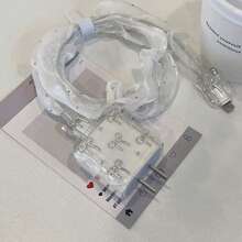 3D 银蝴蝶结和黑蝴蝶结珠保护壳，兼容苹果数据线，兼容 18-20W 充电器，防破损、防刮 - 無色 - 查看 11