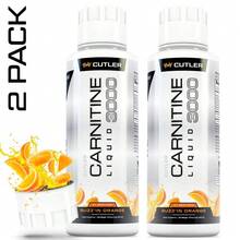 S38,Cutler Nutrition Carnitine 3000 Liquid – 2-Pack Energy & Workout Recovery Supplement - Buzz'in Orange - View 4