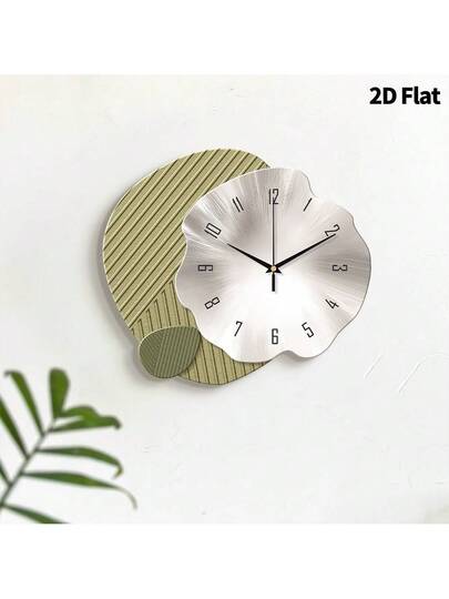 2D Flat 1pc Moderne Minimalist Home ation Creativity Wand Clock, Ultra Quiet Quartz Movement, No Ticking Sound, Painting Klok Living Room, Bedroom Office, able Watch, Unique Personalized, Clear Reading Time, In Bedroom, Studio, Ho Study, Kitchen Cafe, Perfect Family Friends view 5