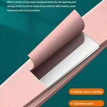 4pcs Precision Stainless Steel Tweezers For Eyebrow Hair Removal, Ingrown Hairs, Blackheads, Slanted Pointed Tip - Pink - View 6