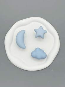 1/2/3 Pieces Of Cartoon Cute Macaron Color Matte Ceramic Solid Wardrobe Drawer Handles (With Free Screws), Drawer Wardrobe Handles, Door Handles, Bedroom Dressing Table Handles With Mirror, Suitable For Various Bedroom Furniture Such As Bedside Tables, Bedroom Wardrobes, Decorative Home Hardware Accessories