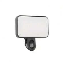 No 015062149-0001 Portable Selfie Fill Light With Clip, Suitable For Phone Camera, Video Conference, 3 Lighting Modes, Rechargeable, Compact, For Laptop/Phone/Tablet/Zoom/Makeup, Suitable For Selfie And Live Streaming, Portable Fill Light, 150mAh - BGD01 Square Fill Light - View 15
