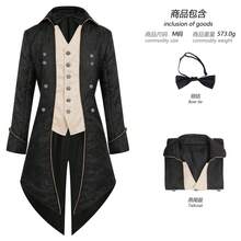 Men Cosplay Clothing - Black - View 4