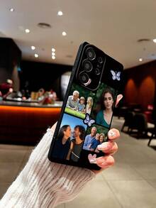 1 pezzo Custodia per telefono in silicone opaco personalizzabile con testo e grafica personalizzata, protezione per lente per Apple 17 Pro Max/16 Pro/15 Pro Max/14 Pro Max/13 Pro Max/A12/A13/A14/A15/A52/A54/A55/13C, OPPO A15/A17, Honor X6A/X7B/X8B/X6, S23 Ultra/S24 Ultra/A52S, VIVO, OPPO, Redmi, Honor, Infinix