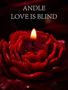 1支牡丹形蜡烛，适合送给女性朋友、同事和同学，一款美观的香氛蜡烛 - 彩色 - 查看 5