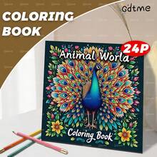 1 pièce Livre de coloriage pour chat, couverture en papier perlé, pages intérieures épaisses de 120g, 24 pages, mignon et raffiné, convient aux adultes et aux adolescents pour réduire le stress, 7,9 x 7,9 pouces, meilleur choix de cadeau pour Halloween, Noël, Thanksgiving, Nouvel An et anniversaires pour la famille et les amis