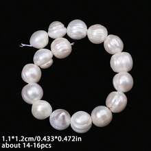 Wholesale 3-12mm Natural White Freshwater Pearl Loose Beads For Diy Jewelry Making DIY Charms Bracelet Necklace Crafts 7.5inch - White - View 9