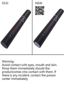 1pc 5ml Super Strong Adhesive Eyelash Glue, Waterproof, Suitable For Individual Lashes, Long-Lasting 48-72 Hours, Black Eyelash Extension Glue, Latex-Free, With Brush Applicator, Suitable For Sensitive Eyes, DIY False Lashes (Black) Eyelash Adhesive - Black - View 3