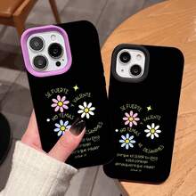 Funda protectora suave de alta calidad con orificios grandes para teléfonos. Compatible con los modelos 17, 16, 15, 14, 13, 12 y 11 Plus Pro. Colores: negro clásico, morado, gris y blanco. Ideal para Halloween y Acción de Gracias. QY86, Funda protectora para Halloween y Acción de Gracias, resistente a golpes. - Blanco - Ver 5