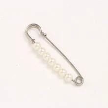 Clip de cintura con perlas falsas, hebilla anti-exposición para suéter de mujer, fijador de cintura, fijador de bufanda, clip de para pañuelo de cabeza, hebilla de chal, broche de ropa, broche de suéter, broche de mujer