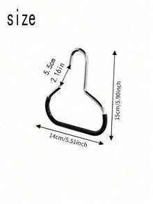 1/5/10 pezzi Portacappelli, Portacappelli da parete salvaspazio, Portacappelli multifunzionale da appendere, Accessorio per armadio, Può essere utilizzato per riporre cinture, cravatte, sciarpe, gilet, cappelli, reggiseni, scarpe, vestiti, pantaloni, jeans, stivali, gonne, adatto per dormitorio/camera da letto di casa, Scaffale di stoccaggio, Organizer, Stoccaggio domestico - Multicolore - Visualizzare 7