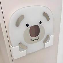 壁挂式体脂秤收纳架，无需钻孔，粘贴式安装，浴室及家庭健身房收纳神器，耐用塑料材质，节省空间，时尚设计，结构稳固 - 彩色 - 查看 6