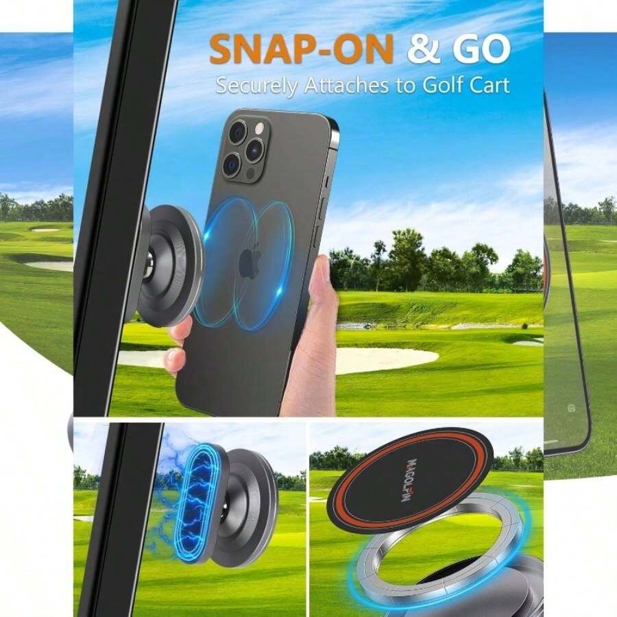 Push-Pull Golf Cart - Naranja - View 1