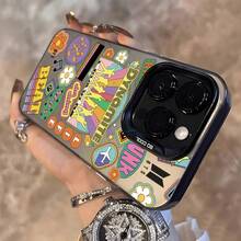 Funda de teléfono compatible con Kpop Boy Group B-BT-S para 16, 15, 14, 13, 12, 11 Pro, X, XR, XS, 8, Plus, con una parte posterior mate resistente a los golpes.17  17promax - Negro - Ver 4