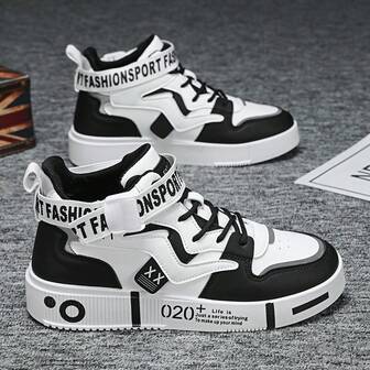 新款秋冬男士休闲中帮运动鞋、青少年鞋