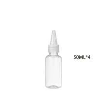 防漏尖头分配瓶 - 塑料旅行装乳液、精华液和精华素容器 | 易于挤压、可密封的分装瓶 - 彩色 - 查看 11