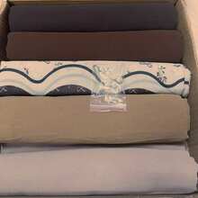 5pcs/Set Solid Color & Digital Print Chiffon Pleated Scarf Hijab, Simple Fashion Muslim Women's Plain Shawl Turban (Packaged In OPP Bag + Zipper Bag) For Dress