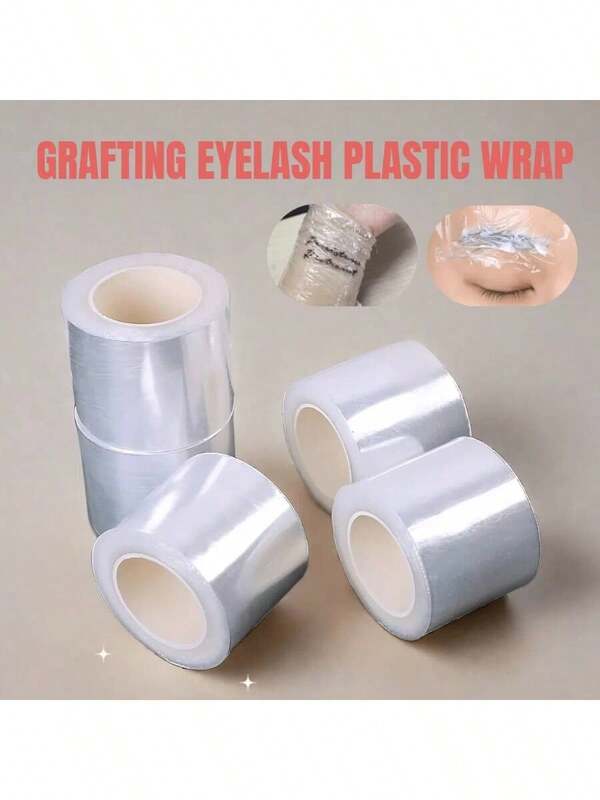 1 pièce/2 pièces, Film de tatouage, Film plastique pour tatouage de cils greffés et de sourcils, membrane d'isolation, fournitures d'assistance pour le maquillage, peut être utilisé pour retirer les cils, les tatouages et les tatouages, fournitures jetables pour tatouage de sourcils, de lèvres et du corps