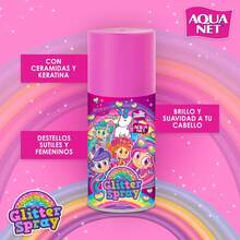 Aerosol de Peinado Net HS con Destellos para Niñ - 100 ml, Brillo y Suavidad para Todo Tipo de Cabello - Multicolor - Ver 4