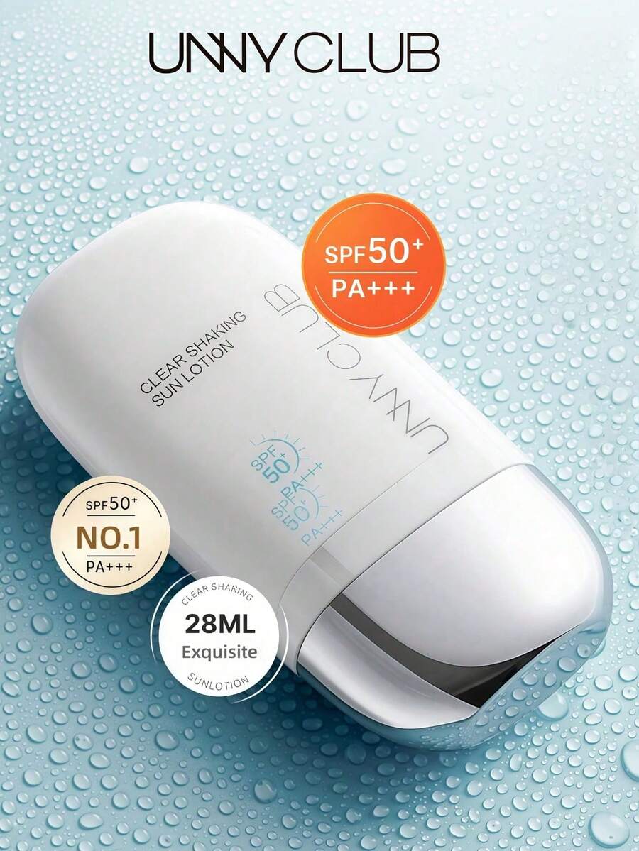 unny club 兔子俱乐部 清透美白防晒乳液 28ml - 乳白色 - 查看 1