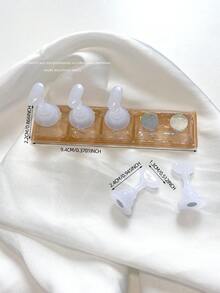 亚克力极光彩虹色矩形钻石形状美甲展示架，树脂水晶珠水钻复古韩国花朵激光 DIY 家居和户外女士母亲姐妹妻子女友婚礼美甲沙龙美容情人节使用