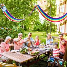 Blulu 1 Pc Rainbow Ceiling Decorations Rainbow Cloud Ceiling Garland Banner Hanging Bunting For Birthday Party Classroom Daycare And Nursery School Baby Shower Decorations# DOUYYY