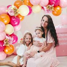 20/40pcs, 10in/25.4cm Vintage Pink, Vintage Sand White, Vintage Rose Red, Vintage Orange Balloons, Randomly Matched With Ribbons For Flexible Combination, Suitable For Birthday Party, Wedding, Theme Party, Baby Shower, Gender Reveal Decoration, Cocktail Party, Communion, Engagement, Anniversary, Traditional Festivals, Important Holidays, Prom, Creating Dreamy Photo Backdrop, Arch & Backdrop Solutions