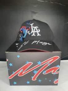 Men Baseball Cap - Black - View 1
