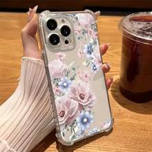 Funda transparente, resistente a golpes y caídas en las cuatro esquinas para phone 17 Pro, 17 Air, 17, 16 Plus, 15, 14, 13, 12 y 11. Ideal para Halloween, como regalo para tu pareja, familiares o amigos. - Colores mixtos 1 - Ver 3