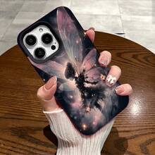 Funda de alta calidad con orificios grandes. Resistente a golpes. Compatible con phone 17, 16, 15, 14, Funda protectora suave para phone 13, 12, 11 Plus Pro, disponible en negro clásico, morado, gris y blanco. Ideal para Halloween y Acción de Gracias. QY25, resistente a golpes. - Negro - Ver 5