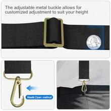 20251.5 Inches Wide Men's Suspenders For Jeans Suspenders For Men Heavy Duty Elastic Adjustable Work XBack Mens Suspender For Dress Pants And Casual - 如圖 - 查看 7