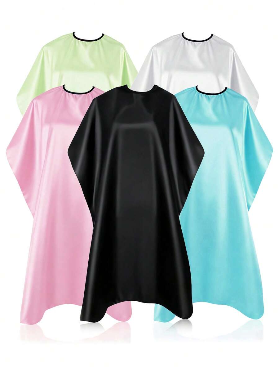 1件家用理发披肩，适用于美发沙龙、美容院、客服制服，和服式理发披肩，适用于美发、染发和美容沙龙，美发工具、美发产品和配件，理发店美容旅行必备品，返校季，旅行度假必备品，女士美发配件，梳子，理发配件，吹风机，美发工具，美发用品，护发，卷发梳，理发师，理发配件，美发设备，旅行必备品，旅行必备品，发型，美发，头发，旅行，美发产品，美发工具，美发用品，理发师，理发配件，理发店，美发设备 - 黑色 - 查看 1