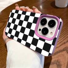 Funda protectora de alta calidad con orificios grandes y resistente a golpes, compatible con los modelos 17, 16, 15, 14, 13, 12 y 11 Plus Pro. Colores: negro clásico, morado, gris y blanco. Funda suave. Ideal para Halloween y Acción de Gracias. QY74, Protector - Morado - Ver 9