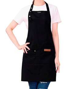 Delantal Mandil De Cocina Chef Trabajo Multiusos Ajustable e Impermeable - 1 - Ver 3