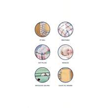 Sbana bajera ajustable de rayas geomtricas rosadas para nios, tamao individual, lnea de arte abstracto, 2 piezas, decoracin de recmara para nios y nias, sbana de bolsillo profundo, 1 funda - Blanco Rosa + TWIN (An. 39 x L. 75 x Al. 16") - Ver 9