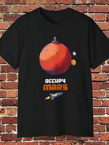Occupy Mars T-Shirt - Style4 - View 1