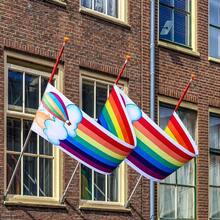 Blulu 1 Pc Rainbow Ceiling Decorations Rainbow Cloud Ceiling Garland Banner Hanging Bunting For Birthday Party Classroom Daycare And Nursery School Baby Shower Decorations# DOUYYY